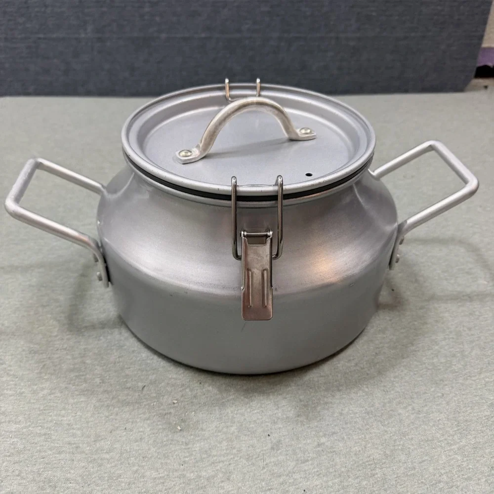 Seth McGinns Can Cooker Jr 2 Gallon Silver Aluminum Pressure Cooker CC-002